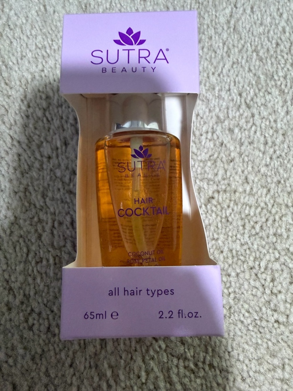 Sutra Beauty Hair Cocktail Coconut Oil - Pink Packaging